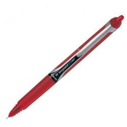 Roller a scatto Hi Tecpoint V7 RT punta 0,7mm rosso Pilot