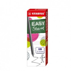 Mine Easystart mina 3,15mm gradazione HB Stabilo astuccio 6 mine