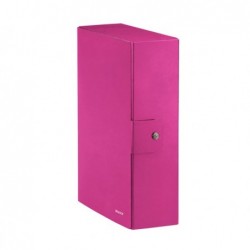 Scatola progetto WOW dorso 10 cm fucsia metallizzato Leitz