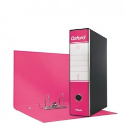 Registratore Oxford G83 dorso 8 cm commerciale 23x30 cm fucsia Esselte