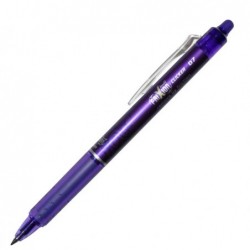 Penna a sfera a scatto Frixionball Clicker punta 0,7mm viola Pilot