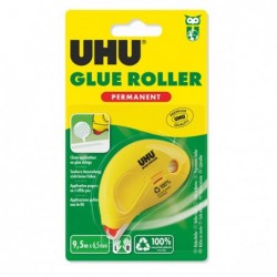 Colla a nastro Dry&Clean Roller permanente 6,5 mm x 8,5 m UHU