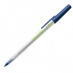 Penna a sfera a scatto con cappuccio ECOlutions punta 1,0mm blu Bic conf. 60 pezzi