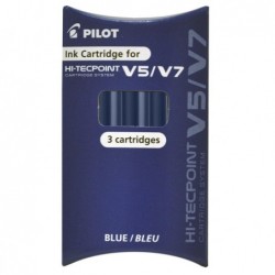 Refill Hi Tecpoint V5/V7 ricaricabile begreen blu Pilot conf. 3 pezzi