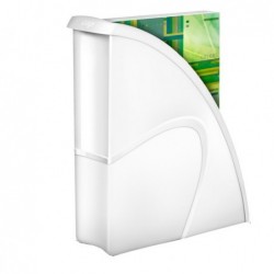 Portariviste CepPro Gloss 26,5 x 31 cm dorso 8 cm bianco artico Cep