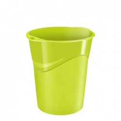 Cestino Gloss altezza 33,4 cm diametro 30,5 cm 14 L verde anice CEP