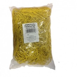 Elastici diametro 4 cm 1 kg gomma giallo Markin