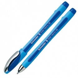 Penna a sfera Slider Memo punta XB blu Schneider