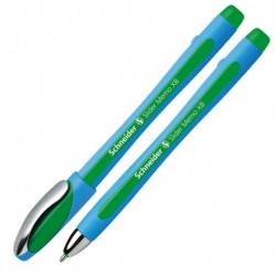 Penna a sfera Slider Memo punta XB verde Schneider