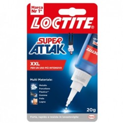 Colla Super Attak XXL 20 gr trasparente Loctite