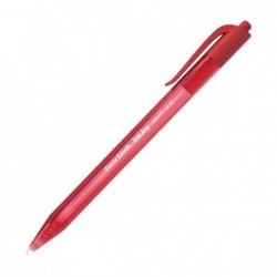 Penna a sfera a scatto Inkjoy 100 RT punta 1,0mm rosso Papermate