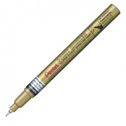 Marcatore Paint Marker Linea Amiko punta extra fine 0,60mm oro Pentel