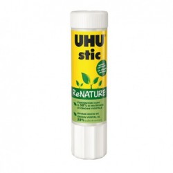 Colla UHU Stic ReNATURE 8,2 gr bianco UHU