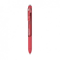 Penna a sfera a scatto Inkjoy Gel punta 0,7mm rosso Papermate