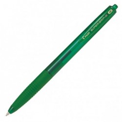 Penna a scatto Supergrip G punta 1,0mm verde Pilot