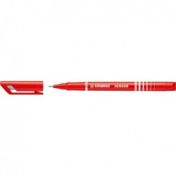 Fineliner Stabilo Sensor tratto 0,3mm rosso Stabilo