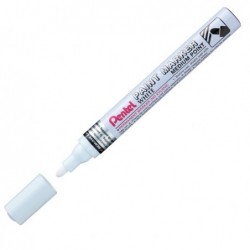 Marcatore Paint Marker Linea Amiko punta media 4,50mm bianco Pentel