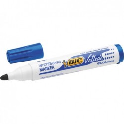 Pennarello per lavagne cancellabili Whiteboard Marker Velleda 1701 Recycled Bic punta tonda 1,5mm blu Bic