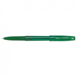 Penna a sfera Supergrip G con cappuccio punta 0,7mm verde Pilot