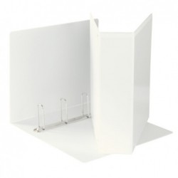 Raccoglitore personalizzabile Display 4 anelli quadri 65 mm 22x30 cm bianco Esselte