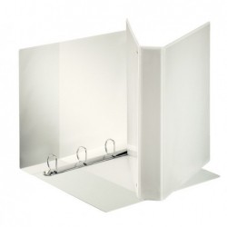 Raccoglitore personalizzabile Display 4 anelli a D 30 mm 4,7 cm 22x30 cm bianco Esselte