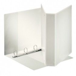 Raccoglitore personalizzabile Display 4 anelli a D 50 mm dorso 7,1 cm 22x30 cm bianco Esselte