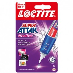 Colla Super Attak Creative 3 gr trasparente Loctite