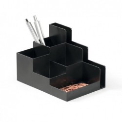 Portaoggetti da scrivania Optimo 16,2x11,8x11 cm nero Durable