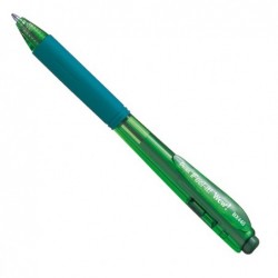 Penna a sfera a scatto Feel It verde punta 1,0mm Pentel