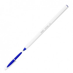 Penna a sfera Cristal Up con cappuccio punta media 1,2mm blu Bic conf. 20 pezzi