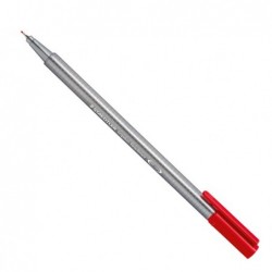 Penna Fineliner triplus tratto 0,30mm rosso Staedtler