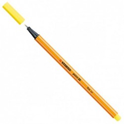 Fineliner Point 88 tratto 0,4 mm giallo limone 24 Stabilo