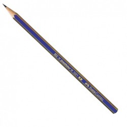 Matita in grafite Goldfaber 1221 esagonale gradazione F Faber Castell