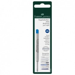 Refill XB punta 0,7mm fusto blu per penna Polyball Faber Castell