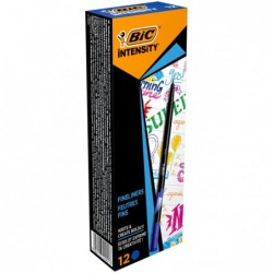 Fineliner Intensity punta 0,4mm blu Bic conf. 12 pezzi