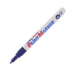 Marcatore permanente A 440 a vernice punta tonda fine 1,2 mm blu Artline