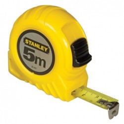 Flessometro 5 m metallo/ABS Stanley