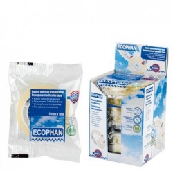 Nastro adesivo Ecophan in caramella 1,9 cm x 10 m trasparente Eurocel