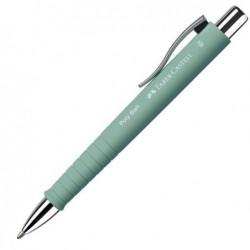 Penna a sfera a scatto Poly Ball Punta 0,7 mm fusto verde menta FaberCastell