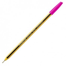 Penna a sfera Noris Stick punta 1,0 mm magenta Staedtler conf. 10 pezzi