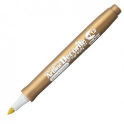 Marcatore Decorite punta tonda 1.0 mm oro Artline