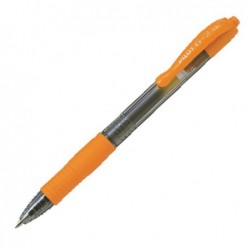 Roller gel a scatto G2 punta 0,7mm arancio Pilot