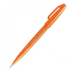 Pennarello Brush Sign Pen arancio Pentel