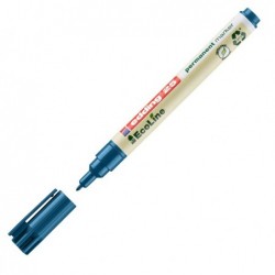 Marcatore permanente 25 Ecoline punta tonda 1.0 mm blu Edding