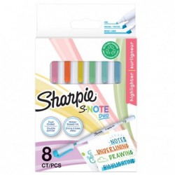 Pennarelli SNote Duo colori assortiti Sharpie conf. 8 pezzi