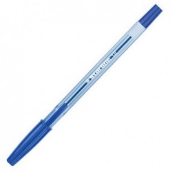 Penna a sfera con cappuccio punta media 1,0mm blu Starline conf. 50 pezzi