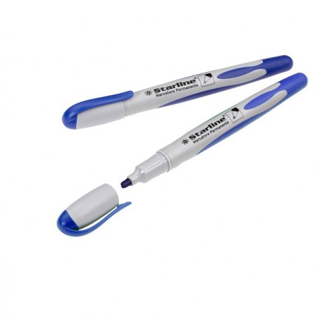 Marcatore permanente Starline punta tonda 2,0mm blu Starline