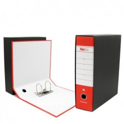 Registratore Starbox dorso 8 cm commerciale 23 x 30 cm rosso Starline