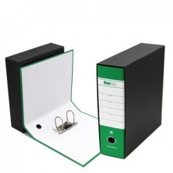 Registratore Starbox dorso 8 cm commerciale 23 x 30 cm verde Starline