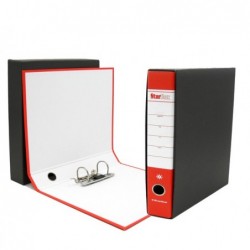 Registratore Starbox dorso 5 cm commerciale 23 x 30 cm rosso Starline